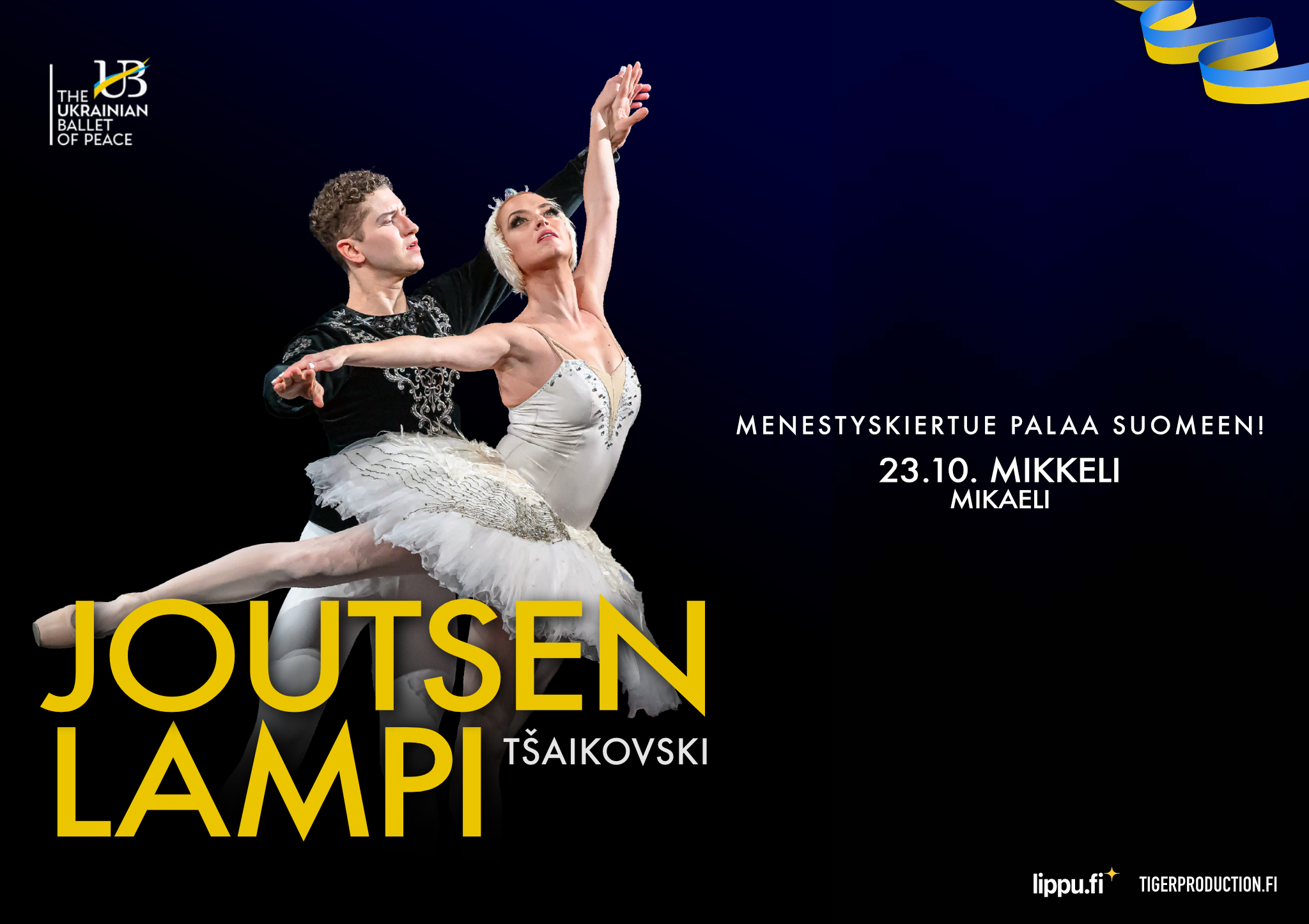 The Ukrainian Ballet of Peace – JOUTSENLAMPI – Konsertti- ja kongressitalo  Mikaeli – Suomen kiinnostavin tapahtumatalo