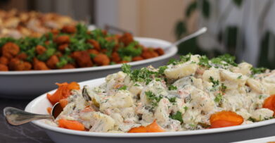 Mikaelin ravintolan ruoka